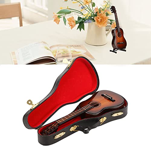 HOSIS Guitare électrique Miniature, Fabrication exquise avec Une Surface Bien polie Modèle de Guitare en Tilleul de 7,9… - Les Beatles, Paul McCartney, John Lennon, RIngo Starr, George Harrison HOSIS Guitare électrique Miniature, Fabrication exquise avec Une Surface Bien polie Modèle de Guitare en Tilleul de 7,9… – Image 6
