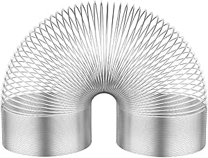 White Metal Squirrel Baffle Spring - Bird Feeder Deterrent and Anti-Climbing Device for Bird Protection
