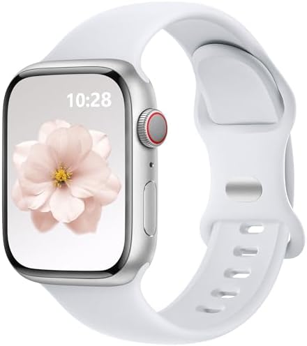 DaQin Silikon Sport Armband Kompatibel mit Apple Watch 40mm 44mm 42mm 45mm | Sport Silikon Fitness Armbänder Kompatibel mit iWatch Series 12 11 10 9 8 7 6 5 4 3 2 1 SE3 SE Ultra 40
