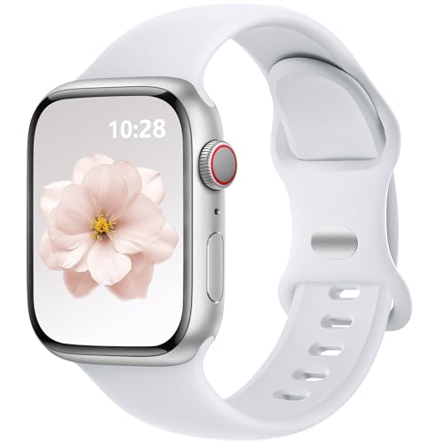 DaQin Silikon Sport Armband Kompatibel mit Apple Watch 40mm 41mm 42mm 38mm