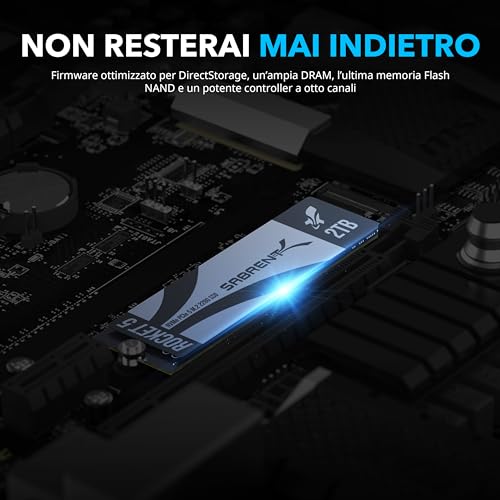 SSD Interno Rocket 5 [2TB] M.2 PCIe GEN 5 14GB/s X4 NVMe (SB-RKT5-2TB) - Hdd - Immagine 5