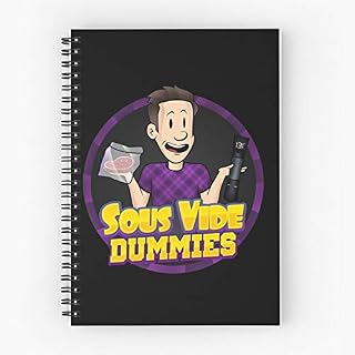 Sous Vide Spiral Dummies Swag Cute School Five Star Spiral Notebook With Durable