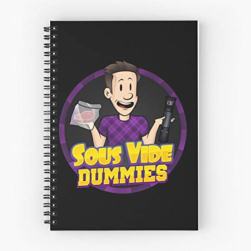 Sous Vide Spiral Dummies Swag Cute School Five Star Spiral Notebook With Durable