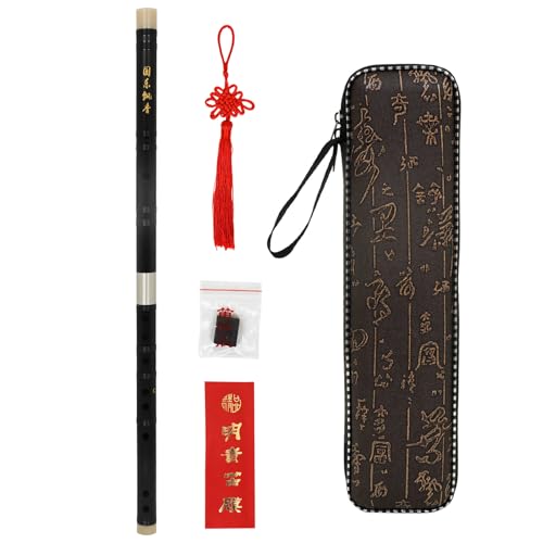 Redwoods Flute Portable Chinese Flute Wood Flute Pipe Tradition Erusments Music Lover Enduring Portable初心者