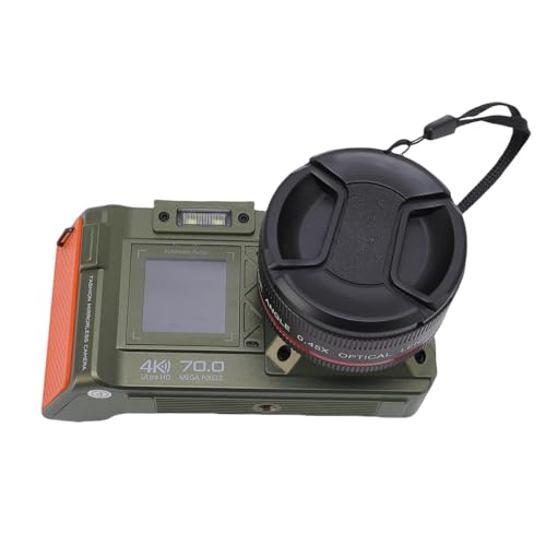 Appareil photo numérique 4K 70mp zoom 50X et flash double écran avec WiFi