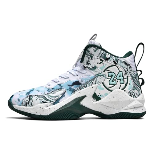 Chaussures de basket-ball montantes Bolognifi pour hommes terrain intérieur et extérieur