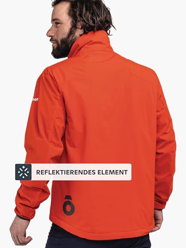 Schöffel Herren Ins Jacket Style Salza MNS, funktionale Fahrrad Regenjacke mit 4-Wege-Stretch… – Ansicht 5