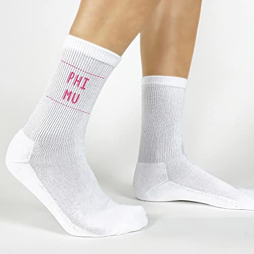 Sorority Name Crew Socks2