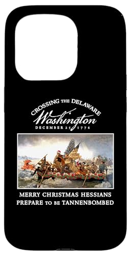 クリスマス クロッシング デラウェア川 スマホケース iPhone 15 Pro 用