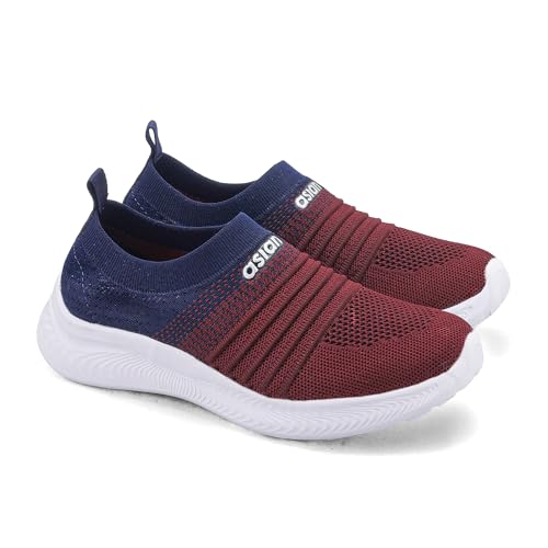 Image of ASIAN Breeze-05 Women's Walking Shoes | Stylish, Lightweight, Breathable Slip-Ons with Cushioned Comfort | Ideal Travel