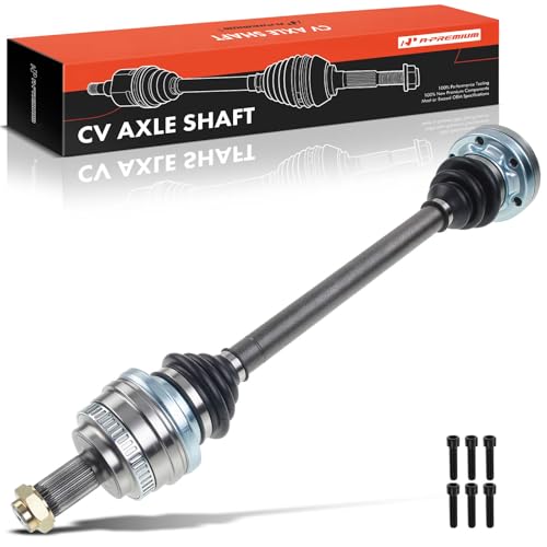 A-Premium CV Axle Shaft Assembly Compatible with BMW E46 323Ci 2000, E36/E46 323i 1998-1999, E46 325i 2001-2003, Z4 E85 2003-2005, Rear Driver or Passenger Side