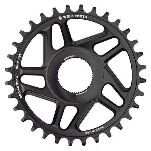 Wolf Tooth Components Shimano E-Bike Chainring Drop-Stop B One Color,