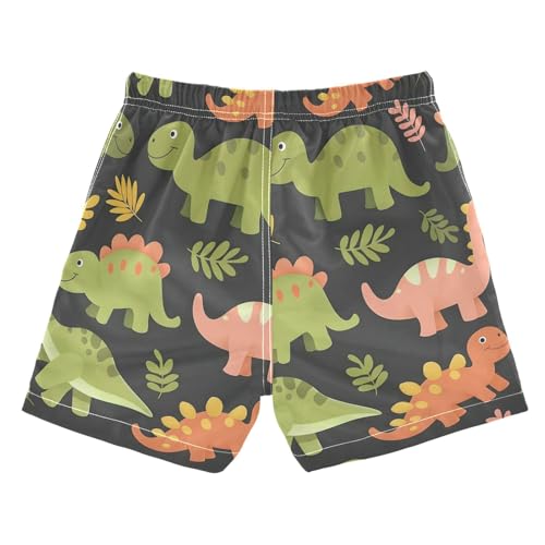 senya Dinosaur Forest Boys Swim Trunks Toddler Shorts Swimwear Boardshorts2