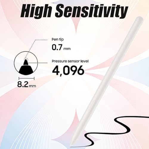 Galaxy Tab S10 Lite Stylus Pen de repuesto EJ-PP610BWEGEU para Samsung Galaxy S10 Lite 3