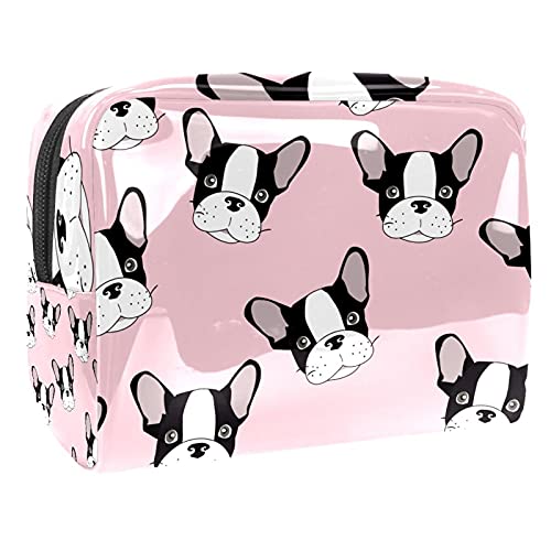 Trousse de maquillage étanche avec vanity de toilette motif animal