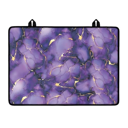 Image of Marble Purple Stovetop Covers for Electric Stove Anti-Scratch Kitchen Countertop Cover Anti-scalding Oven Mat 30 inchx21 inch Non-Slip Kitchen Counter Stove Protector Pad