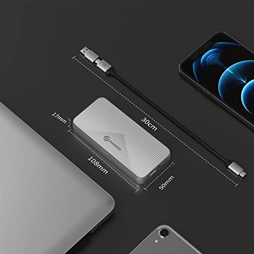 Caja externa para SSD M.2 NVME USB 4.0 40Gbps PHIXERO miniatura 6