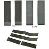 Hook&Loop Adapter Strips Tactical Morale Patches Panel Molle Strips Attachment for Tactical ID Patches Badges and Insignia Patches (Green)