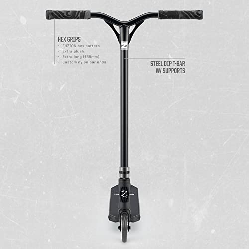 Fuzion Z300 Pro Scooters For Adults - Pro Scooters For Teens, Teens And Adults – Durable Bmx Scooter Trick Scooter, Freestyle Kick Scooter For Boys And Girls (Black) #TOP2