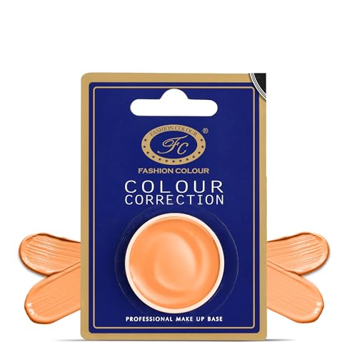 Image of FASHION COLOUR Colour Correction Professional Makeup Base | Full coverage Concealer | Face Makeup | Corrector For Under Eye Dark Circles, Acne & Blemishes | Matte Finish | 3g | 303