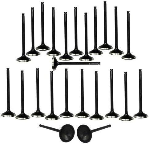DNJ VK24412 Exhaust Intake Valve Kit for 1996-2012 Ford, Lincoln, Mazda, Mercury 6, Escape, Five Hundred 3.0L V6 24V DOHC 2968cc