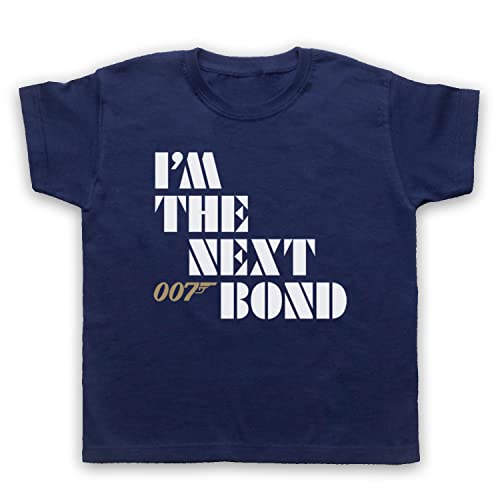 T-shirt de l'enfant agent secret 00 double O : vêtement imprimé espion britannique en coton