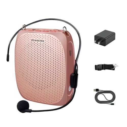 ZOWEETEK Voice Amplifier Microphone Headset for Teachers, Original Personal Voice...