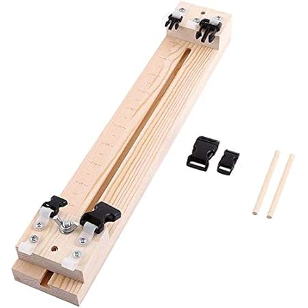 6 Morceaux Kumihimo Kit Rond Carre Disque Macrame Tressage Conseil à La