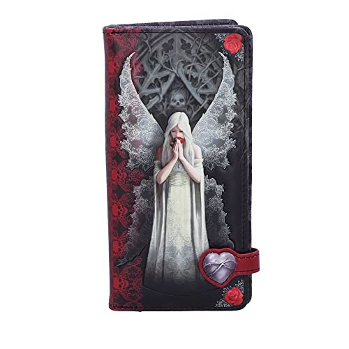 Nemesis Now Love Remains Anne Stokes Embossed Purse 18.5cm Black, PU, One Size