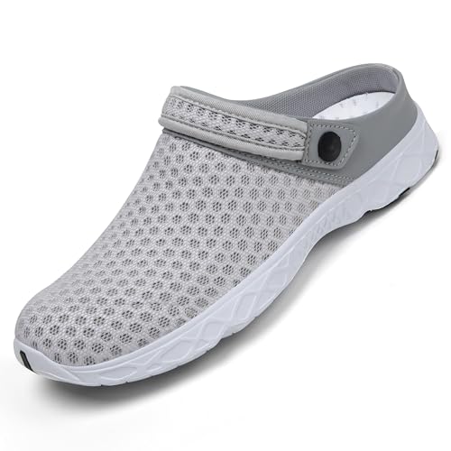 SAGUARO Unisex Clogs Sommer Hausschuhe Leicht Gartenschuhe Gr. 36-48