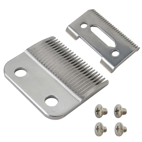 Upgraded by Icelily Blades Replacement Kit Fit for Wahl Precision/Precision Premium Smooth Cut/2-Hole Stagger-Tooth/2Hole Taper and 2Hole Standard Wedge Blades