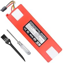 Vacuum Cleaner Battery for Xiaomi Mijia Roborock S50 S51 S55 S5 E20 E25 C10 T6 T60 T65 E4 S55 S6 E25 E35 S6 Max T4 T6 Lithium Ion Battery 14.4V 6800mAh
