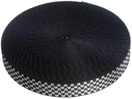 25mm x 50m Webbing Roll Polypropylene for DIY, Straps, Harnesses, Lashing and more | 970lb / 440kg breaking strain | Made in UK (Chequered, 50) — image 1