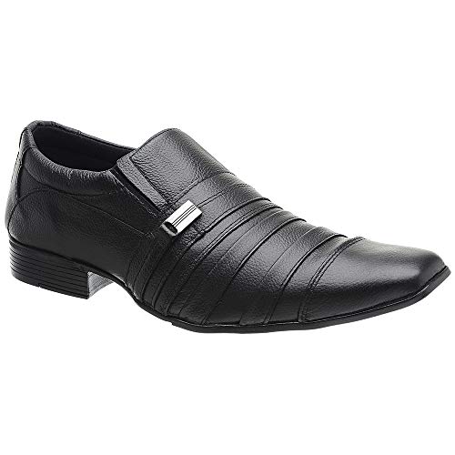 Kit 3 Pares Sapato Social Masculino Couro Legítimo Ref - ATH, 41