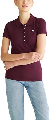 AEROPOSTALE Camisa polo feminina Aero Solid A87