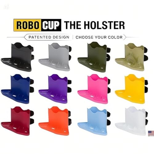 ROBOCUP, (Camo), Holster Universal Phone Holder with Strap Design | Organization Storage Caddy for Boat, Golf Cart and Umbrellas | Securely Holds Fishing Tackle, Marine Gear and Tools by ROBOCUP - Image 9