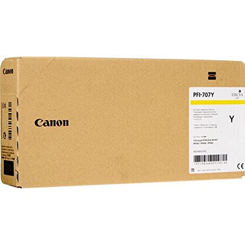 Canon PFI707 Jaune Cartouche - vue 2
