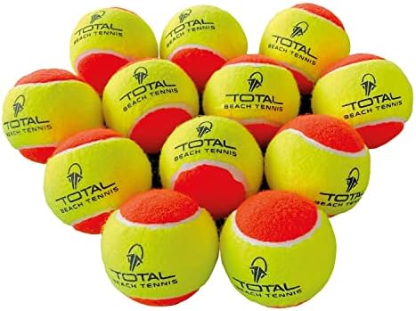 Bola Total Beach Tennis TBT ITF Approved - 12 Unidades