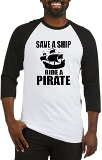 CafePress Save A Ship Baseball Jersey Baseball Shirt