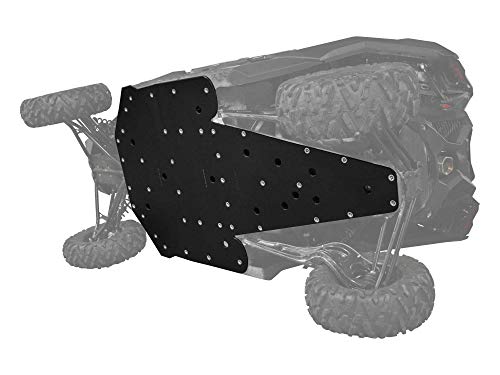 Superatv Can-Am Maverick X3 (See Fitment) Full Utv Skid Plate | 1/2” Thick Proprietary Armw Material | Full Front To Back Protection | Drain Ports For Easy Clean-Up | Additional Plate Supports #TOP2