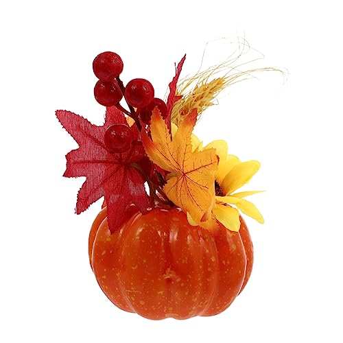 Citrouille d'Halloween avec ornement brillant pour illuminer votre bureau