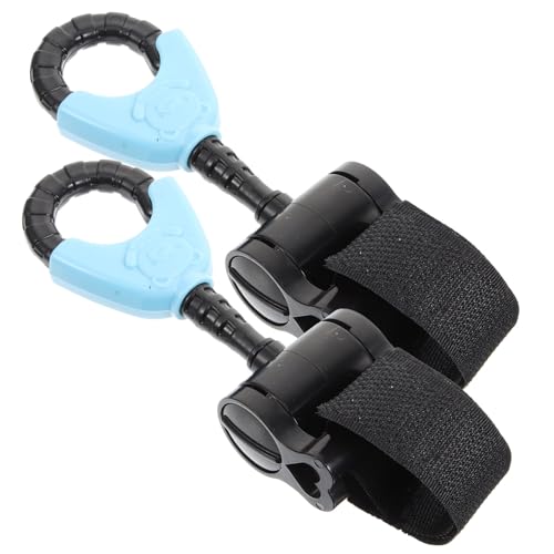 COOLHIYA 2 Pack Stroller Hooks Heavy Duty Stroller Bag Hooks for Hanging Car Bike Bicycle