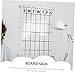 Lurrose Acrylic Hanging Memo Board Dry Erase Weekly Planner Board Writing Memo Door Sign