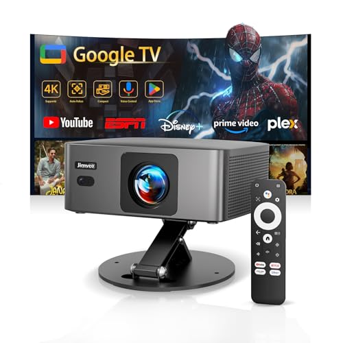 Videoprojecteur 4K【2026 GTV/1er Mini Ultra Courte】 Retroprojecteur Apps Officiell,...