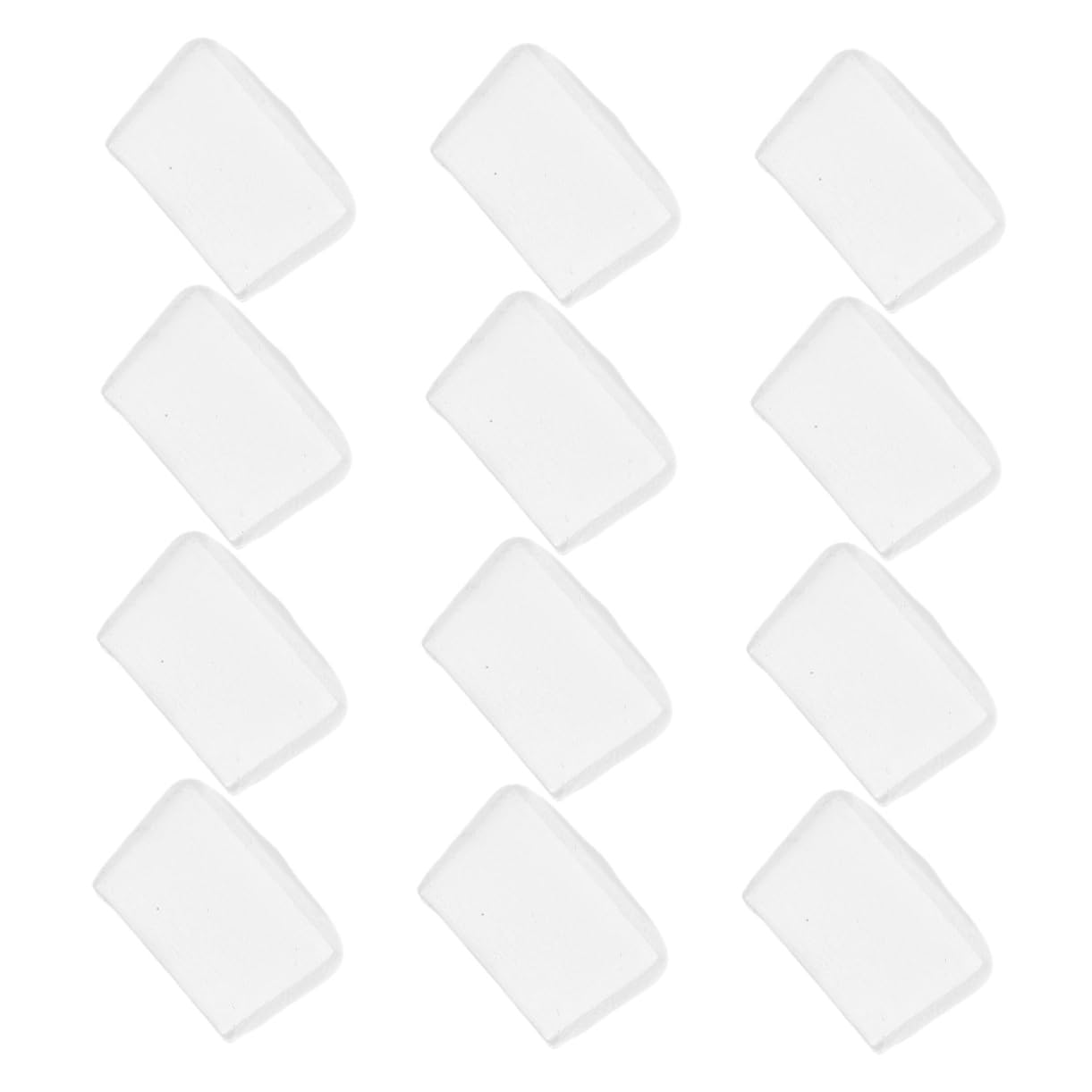 Unomor 12-pack Glass Running Pliers Replacement Tips Pvc Material Stained Glass Hardware