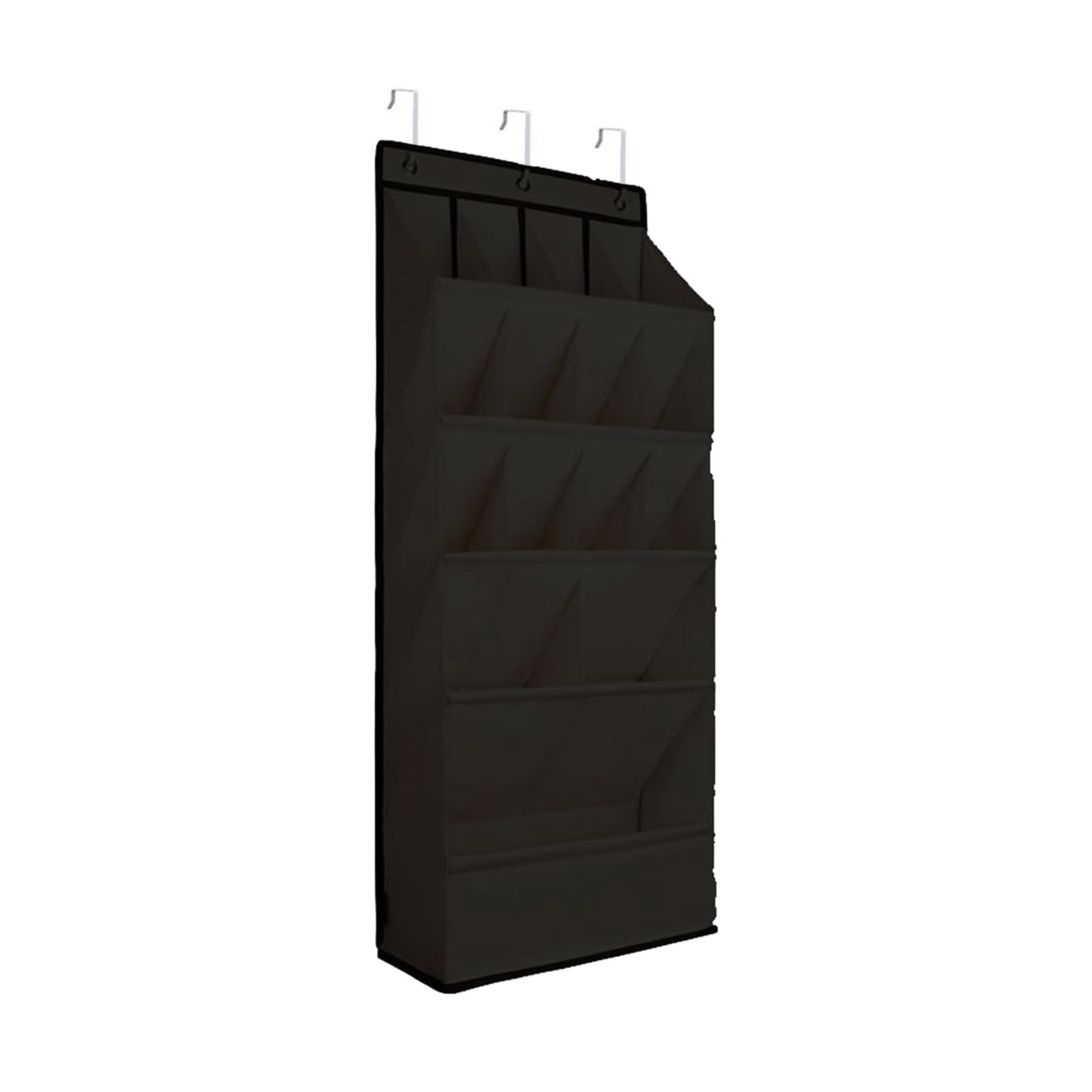 YWLUUOO 15 Pocket Over Door Hanging Storage Bag Multifunctional 15 Pocket Shoe Organizers for Over the Door Use Space Saving Shoe Hanger