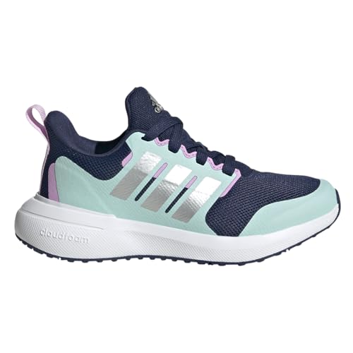 adidas Kids Boys Fortarun 2.0 Lace Up Sneakers Shoes Casual - Blue