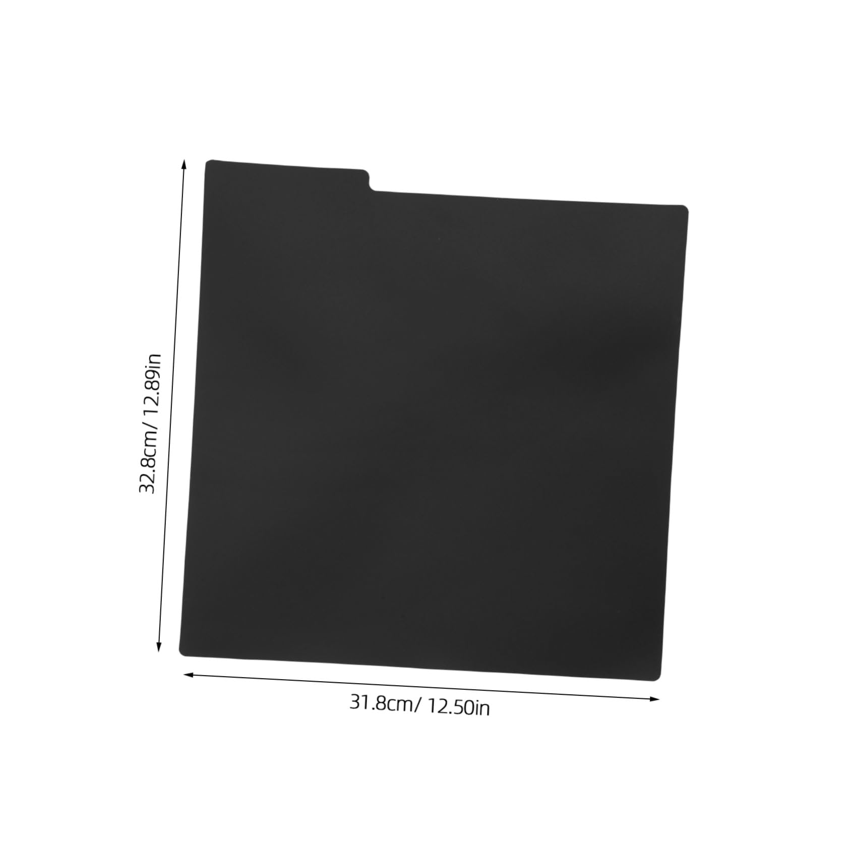 NUOBESTY Separatore di Dischi in Vinile 10 Pezzi in Plastica Nero con Tab | Classificazione e Ricerca Rapida, Divisori Vuoti 12, 9x12, 5 Pollici, per Libreria e Sala Audio