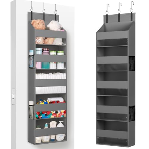 Opiniones y reviews de Zapatera colgante los mejores 10. 47 Lifewit Organizador para Colgar Sobre la Puerta, 5 Estantes Transparentes para Colgar en la Ventana con 4 Bolsillos Laterales de Malla, Carga de 18kg, para Baño, Dormitorio,...