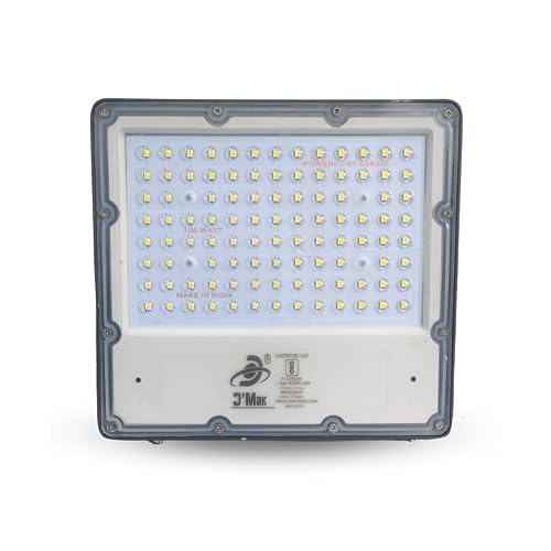 Image of D'Mak 100W Lens Led Flood Light - Ip65 Waterproof Led Lights with 120 Wide Beam-Led Lamp Lights for Yard,Showroom,Shop, Factory,Garden, Playground & Home(Cool White,6500k)- Pack of 1